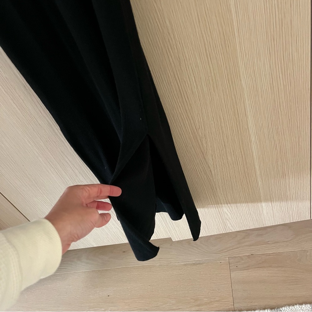NAADAM Black Midi Dress - Picture 4 of 8
